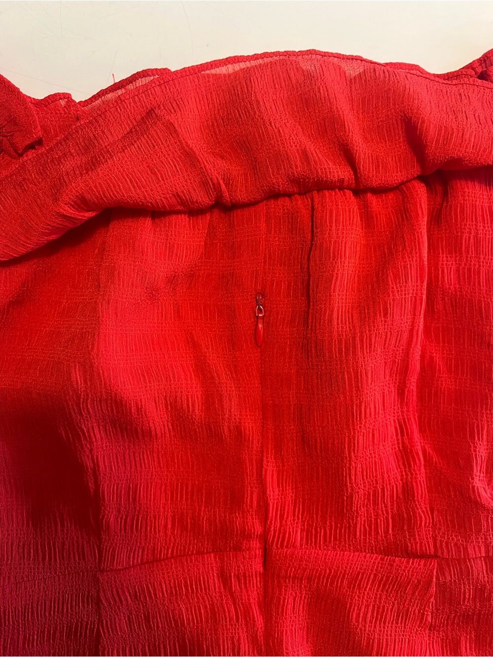 Superdown Jennifer Ruffle Mini Dress Red - Picture 7 of 9